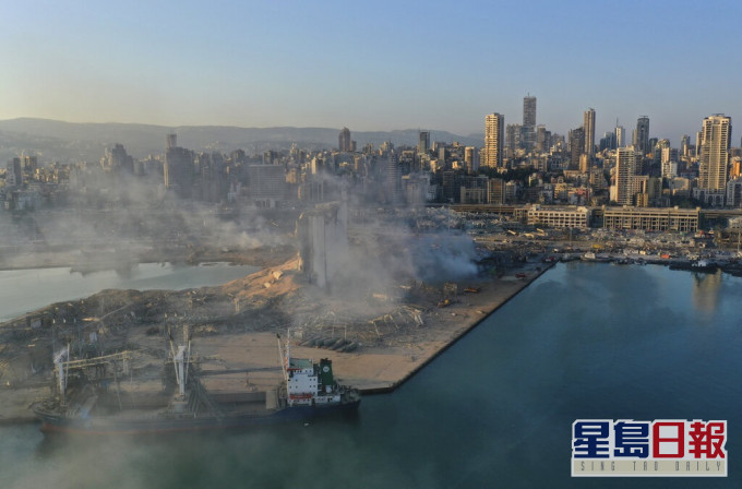 黎巴嫩大爆炸導致超過30萬人無家可歸。AP圖片
