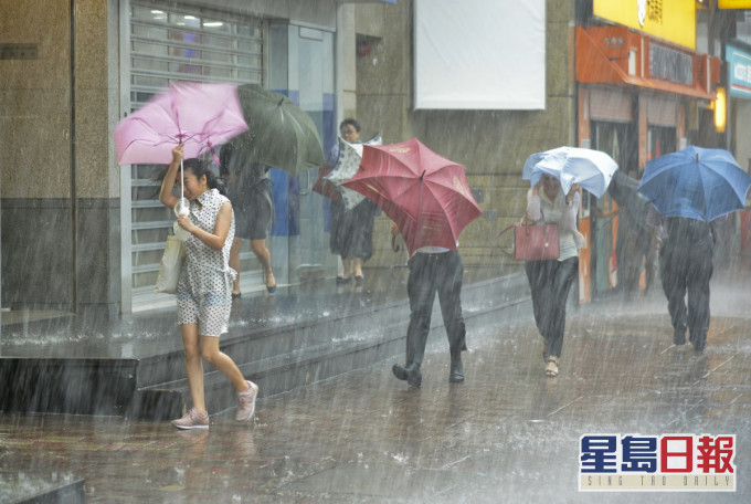 天文台预测今年夏季雨量正常至偏多。资料图片
