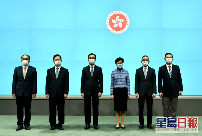 特區政府問責班子大換班,五個政策局局長換人。(資料圖片)