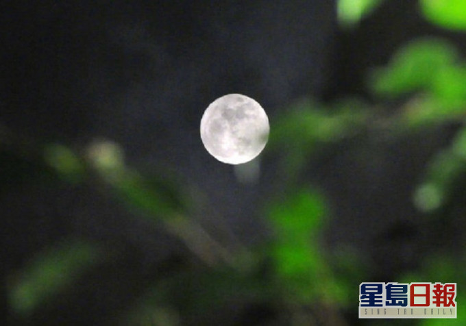 市民或未能觀賞今年最大和最亮的月亮。網上圖片
