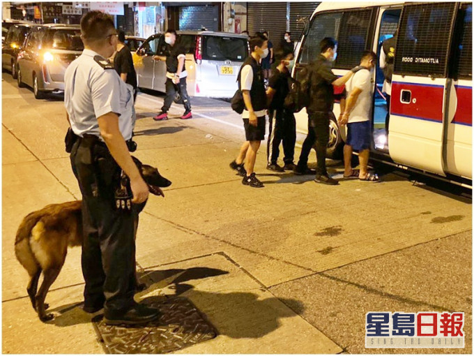 被捕人士。