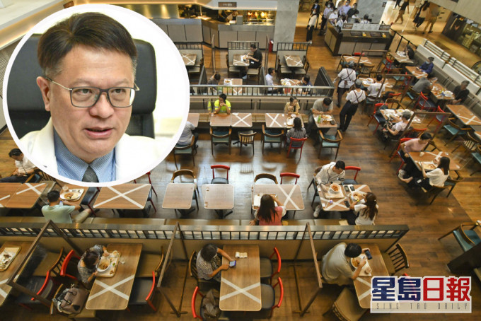 許樹昌指未是時候放寬防疫措施。 資料圖片