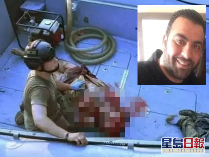 貝魯特男子被炸飛落海,遍體鱗傷漂浮逾30小時奇迹獲救。(網圖)
