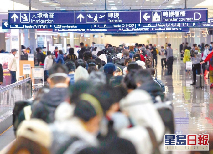 港人入境台灣旅遊或與大陸旅客同等處理。網上圖片