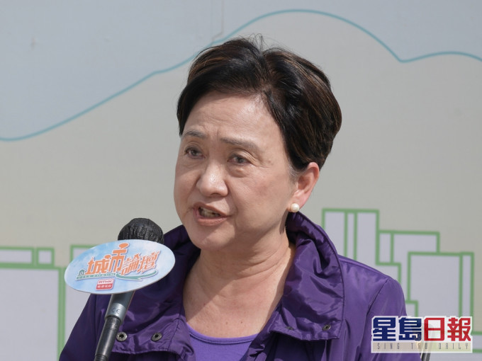 民主黨前主席劉慧卿。資料圖片