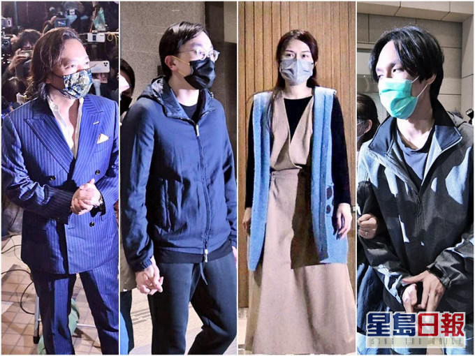 劉偉聰、林景楠、楊雪盈及呂智恆、獲准保釋。