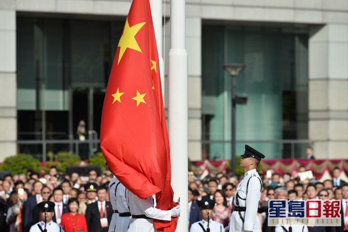 中國大使館重申,香港事務純屬中國內政。資料圖片