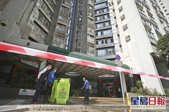 麗港城5座早前已被列作強檢大廈。資料圖片