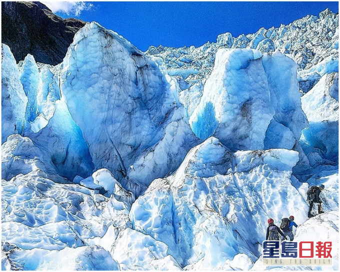 冰川美景。Instagram@foxglacierguidingnz相片