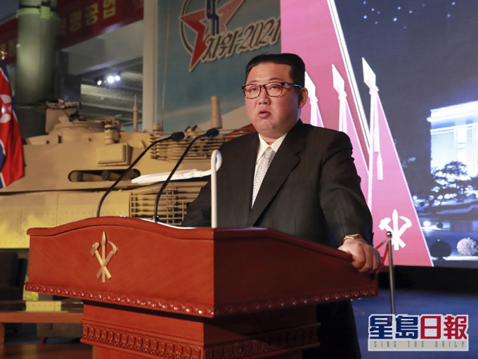 金正恩稱無依據相信美國釋放不與北韓敵對的信號。AP圖片