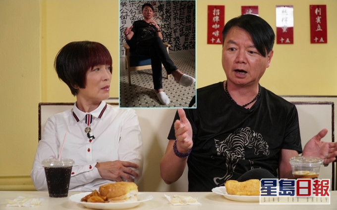 艾威接受苑仔節目訪問,大談當日離巢感受。