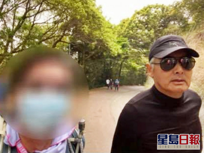 遇上山友興奮合照,發哥卻竟收起招牌笑容、毫無表情。網圖
