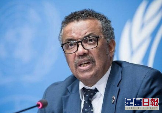 世界卫生组织总干事谭德塞表示「在中国报告的8万宗病例中,超过70%的患者已经康复并出院。」(资料图片)
