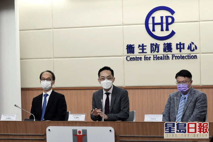 左起:劉宇隆、林文健、許樹昌。資料圖片