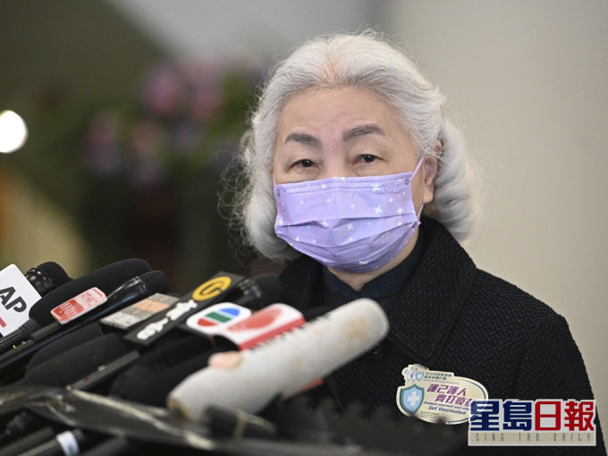 基本法委員會前副主任梁愛詩。資料圖片