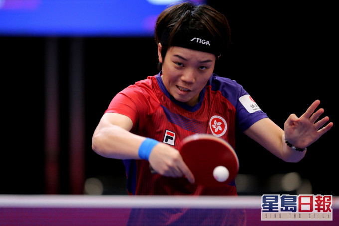 杜凱琹打入世錦賽女單十六強。 Reuters