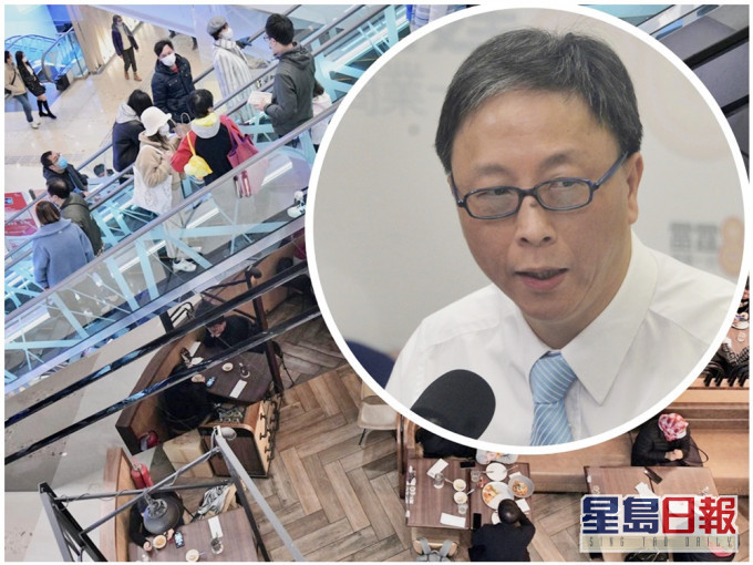 何栢良(小圖)質疑商場提早關門的成效。資料圖片