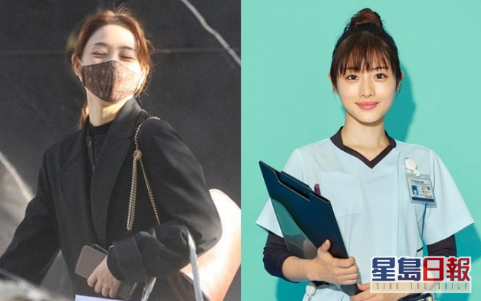石原早前仍被拍到手戴婚戒開心外出。