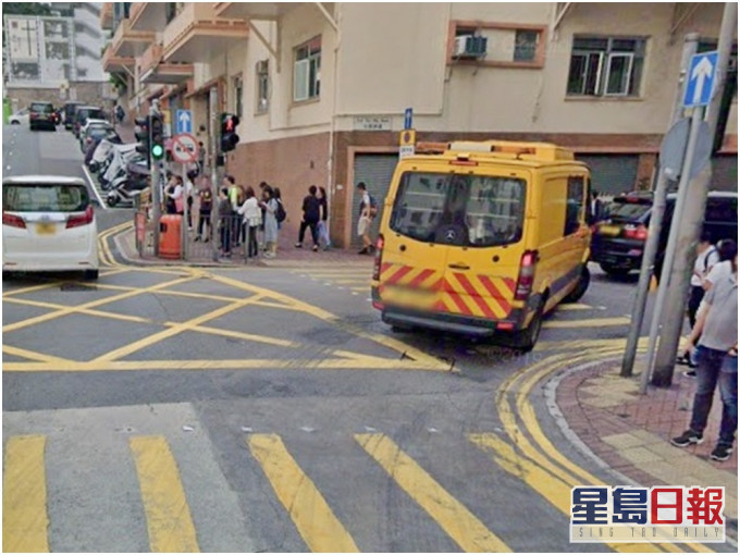 事發於北角七姊妹道及健康西街交界。Google Map截圖