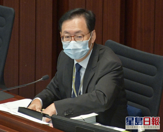 陈健波指,支持尽快召开财委会特别会议。资料图片