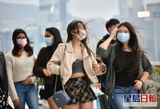 預測日間氣溫徘徊17度。