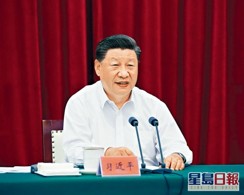 習近平稱中方願與摩洛哥研發疫苗。網圖
