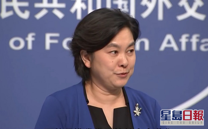 外交部發言人華春瑩指印度是不打自招。網上圖片