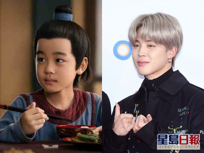 韓昊霖小小年紀演技出色,還長得跟Jimin相似。