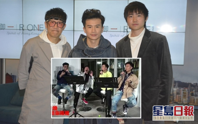 钊峰同方树梁和何卓彦下月会做网上音乐会,今个月则忙同C AllStar合体开live。