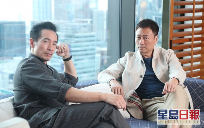 陳豪與黎耀祥不但鬥演技,還是鬥Chok和鬥型。