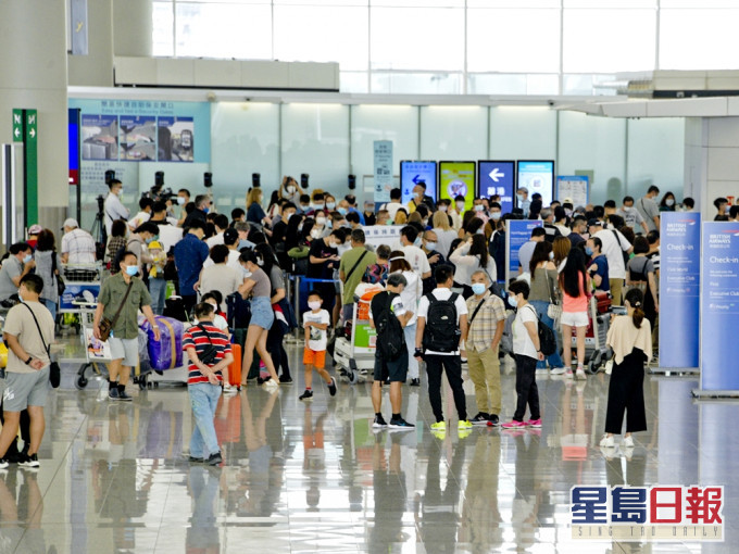 機管局送5萬張機票,抽獎結果出爐。資料圖片