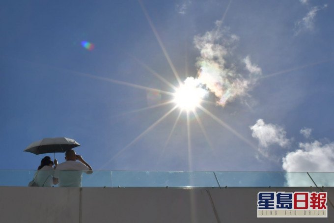 預測今日最高32度。