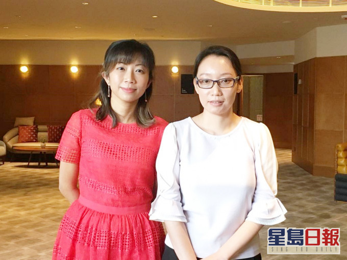 馬仲儀(左)、李慧茵(右)
