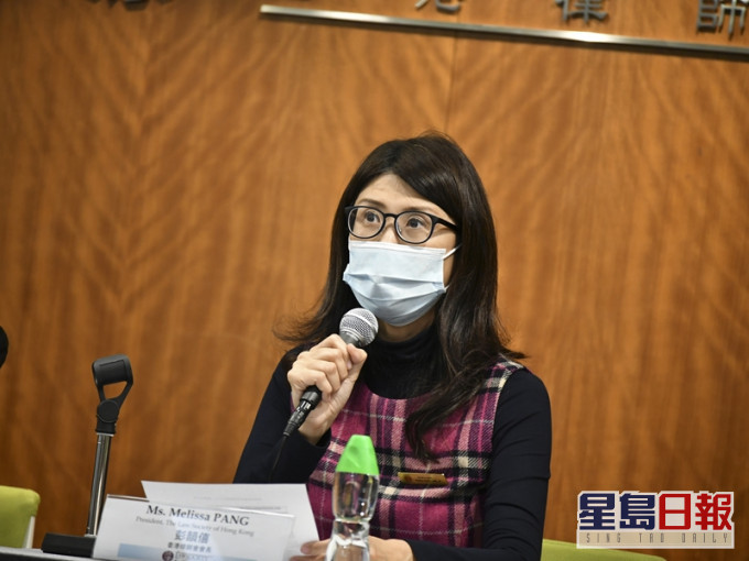 香港律師會會長彭韻僖。資料圖片