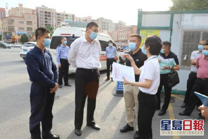 全部涉事人已經安排集中隔離觀察。網上圖片