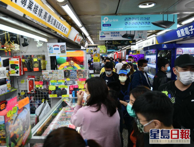 黃金商場再次人頭湧湧。