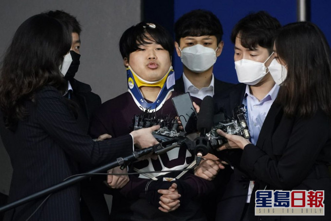 南韓「N號房」主犯趙主彬被判加刑5年。AP圖片