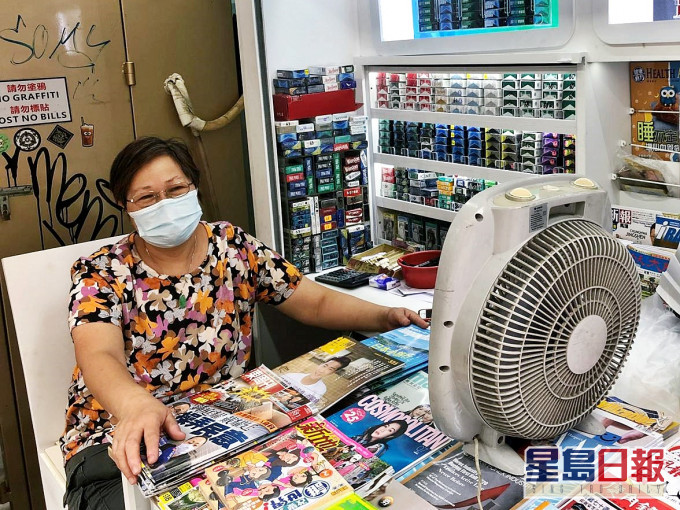 中環士丹利街報檔檔主林太指,上月遭賊人爆竊,被偷過百條香煙,損失逾6萬元,須向家人借錢過活。