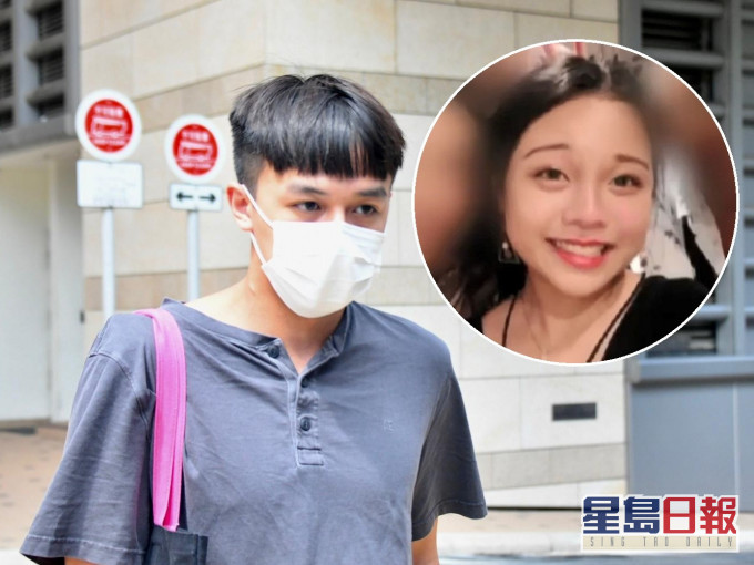 陈家俊称曾见陈彦霖(小图)于调景岭站赤脚徘徊。