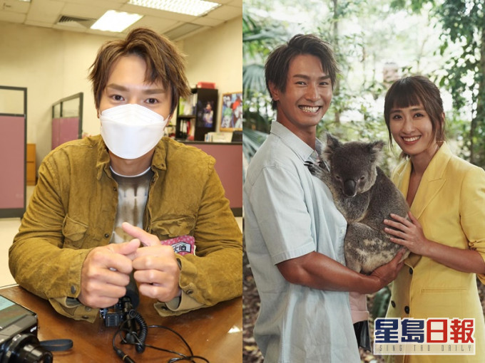 陈柏宇两公婆在澳洲卸下心防没戴口罩,回港他坚决不脱罩。