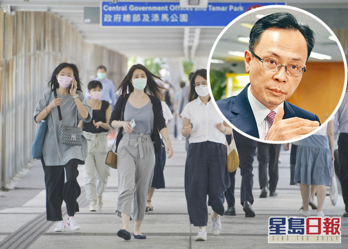 聶德權指維持今年度凍薪是最合適的決定。 資料圖片