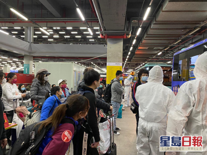 不少港人为求「避疫」纷纷北上。王小姐提供