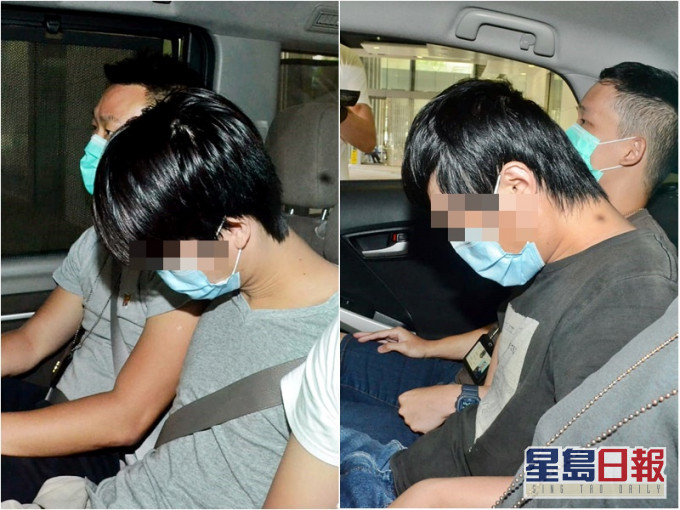 海关拘捕两名男子,明日提堂。