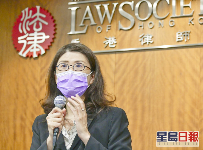 香港律師會會長彭韻僖。資料圖片