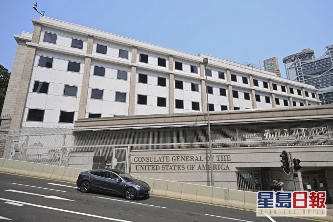 美国领事馆一名员工初步确诊。资料图片