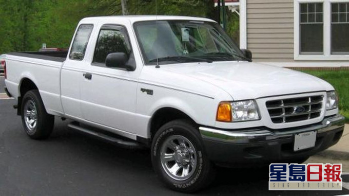 2003年出廠的福特 Ranger(非涉事車輛)。 網圖
