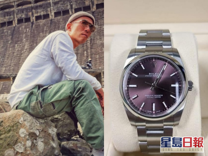 彭懷安送勞力士給員工。彭懷安IG