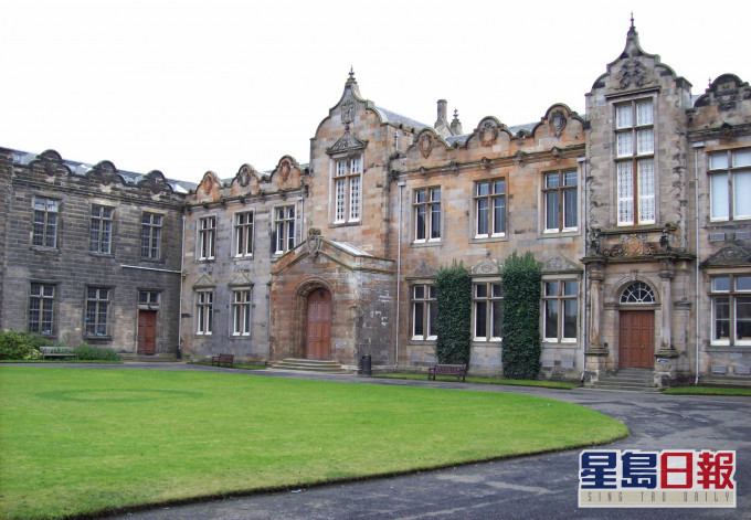 蘇格蘭聖安德魯斯大學。網圖