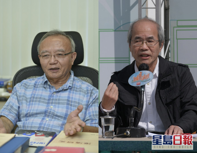 刘兆佳及刘锐绍认为港版国安法快将表决可能性大。资料图片