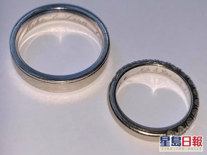 美國佛州餐廳疫情期間大裝修,意外為紐約男尋回失蹤3年結婚戒指。Coconuts Facebook
